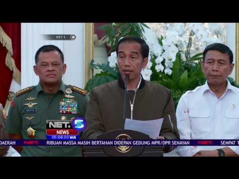 Rapat Terbatas Digelar Untuk Membahas Kondisi Pascaaksi Massa Yang Berakhir Ricuh