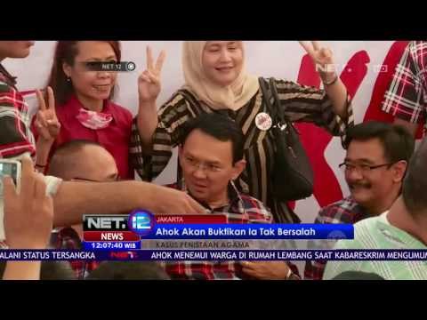 Live Report Ahok Imbau Pendukung Terima Statusnya - NET 12