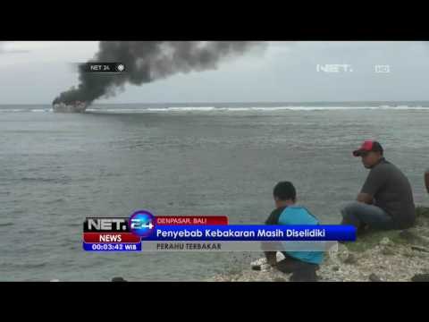 Perahu Penangkap Ikan Terbakar di Denpasar -NET24 8 Oktober