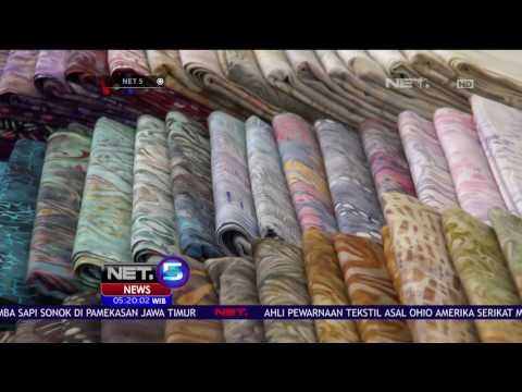 2 Ahli Pewarnaan Asal Ohio AS Dirikan Pabrik Ramah Lingkungan Untuk Pembatik di Sukoharjo - NET5