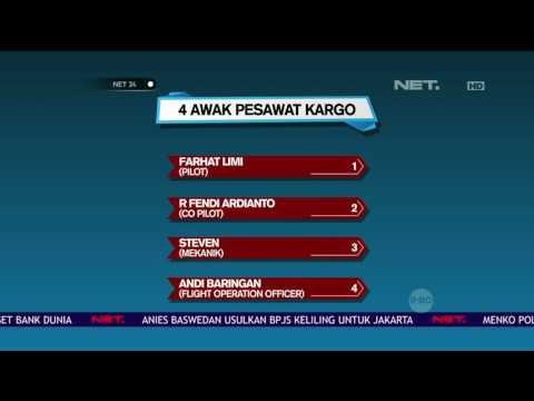Daftar 4 Awak Pesawat Kargo yang Hilang Kontak - NET24