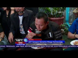 Agus Yudhoyono Blusukan di Daerah Jakarta Pusat - NET 12