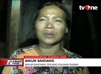 Banjir Bandang di Padangsidempuan Hanyutkan Empat Warga