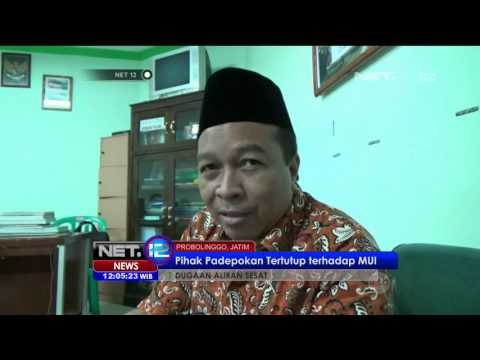 Pengikut Padepokan Dimas Kanjeng Tuding MUI Arogan - NET12