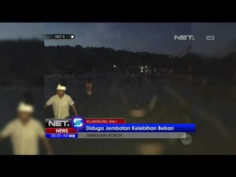 Video Amatir Pasca Robohnya Jembatan Kuning di Bali - NET5