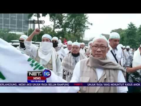 Live Report Peserta Aksi Damai di Depan Bareskrim Polri - NET16