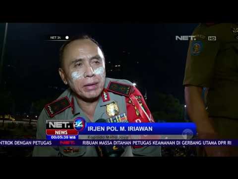 Kericuhan Demo 4 November Disebabkan Serangan Oknum Ormas ke Anggota Polisi - NET24
