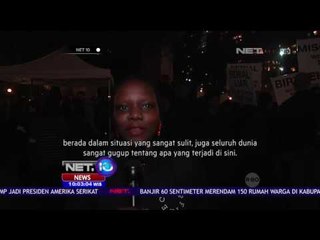 Unjuk Rasa Menolak Kemenangan Trump - NET 10