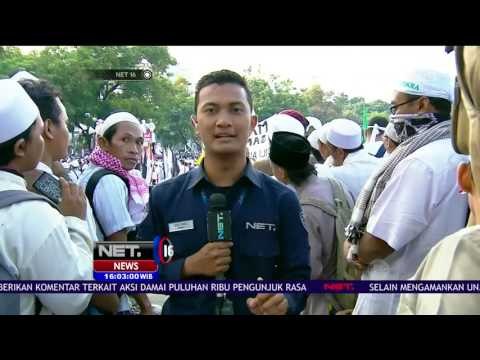 Live Report Situasi Aksi Damai di Istana Merdeka - NET16