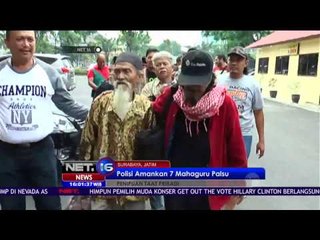 7 Mahaguru Palsu Dimas Kanjeng Ditangkap di Surabaya - NET 16