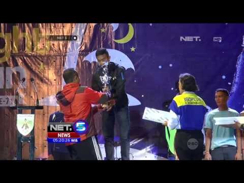 Ribuan Pelari Ikuti Beach Night Run di Pantai Kenjeran Surabaya - NET5