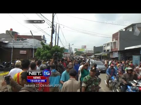 90 Kepala Keluarga Terkena Imbas Ledakan Gerai PHD Bekasi - NET 16