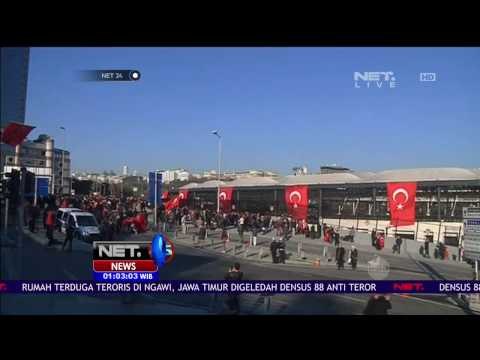 Aksi Berkabung, Bendera Setengah Tiang Dipasang Hampir di Seluruh Penjuru Turki - NET24