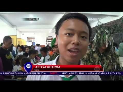 Siswa Keliling Kota Naik Panser Anoa - NET 10