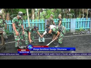 Warga Dari Berbagai Suku & Agama Ikut Bakti Sosial di Gereja Oikumene Samarinda - NET24