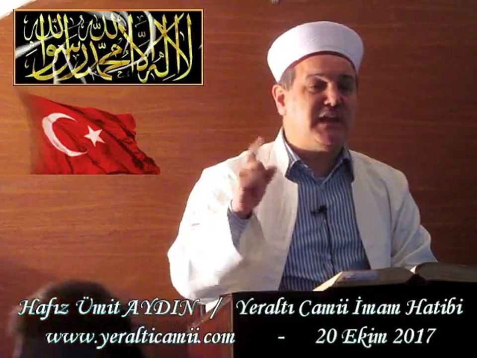 Hafız Ümit AYDIN / " NAMAZ DİNİN DİREĞİDİR " Cuma Vaazı