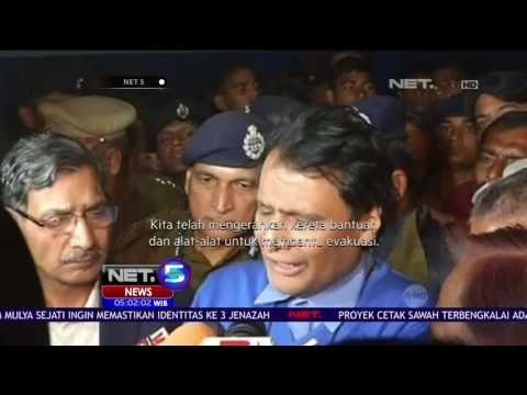 Evakuasi Kereta Api di India yang Keluar Jalur, 117 Penumpang Tewas & 98 Lainnya Luka Parah - NET5