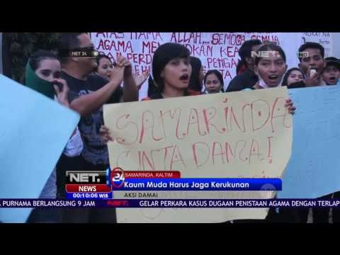 Aksi Damai di Samarinda Serukan Semangat Perdamaian - NET24