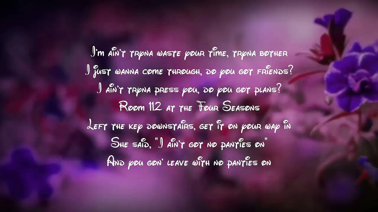 Chris Brown - Only 4 Me Ft Verse Simmonds & Ty Dolla $ign (Lyrics)