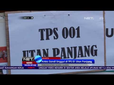 Pemungutan Suara Ulang, Anies-Sandi Unggul di TPS 29 Kalibata - NET24