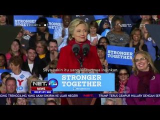 Persaingan Donald Trump Vs Hillary Clinton Kian Memanas - NET24