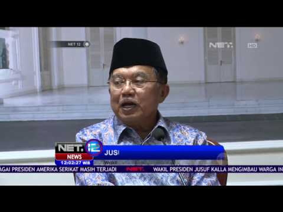 Jusuf Kalla Menanggapi Aksi Demo Penolakan Kemenangan Donald Trump di Amerika - NET 12