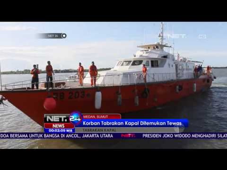 Korban Tabrakan Kapal Tanker Dengan Kapal Nelay...