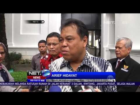 Presiden Jokowi Terima Surat Rekomendasi Pemberhentian Patrialis Akbar dari Ketua MK - NET5