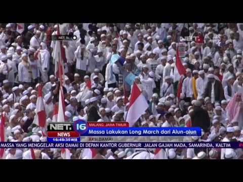 Peserta Aksi Damai Kenakan Baju Super Hero - NET16