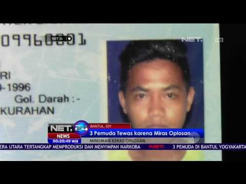 Tenggak Miras Oplosan, 3 Pemuda Bantul Tewas - NET24