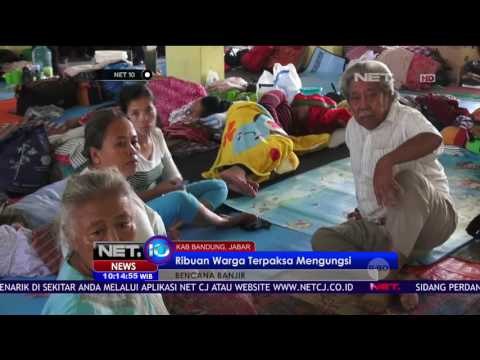 Banjir di 3 Kecamatan di Bandung, Ribuan Warga Terpaksa Mengungsi - NET10