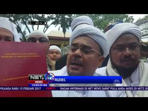 Rizieq Shihab Penuhi Panggilan Polisi Terkait Kasus Penodaan Pancasila - NET12