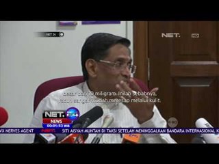 Menteri Kesehatan Malaysia Rilis Tentang Racun VX - NET24