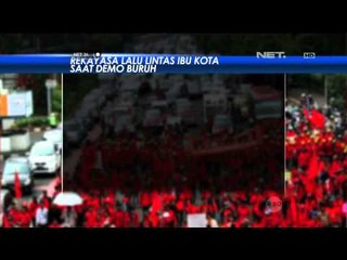 Jelang Demonstrasi Buruh - NET24