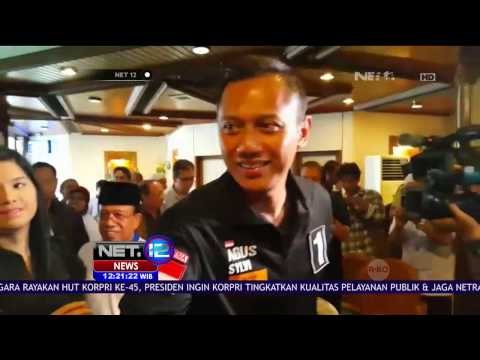 Agus Yudhoyono Kampanye Tatap Muka dengan Pensiunan PNS Pendidikan - NET 12