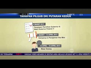 Memasuki Tahapan Kedua, Bagaimana Tahapan yang Harus Dilalui Pada Pilkada DKI 2017 - NET12