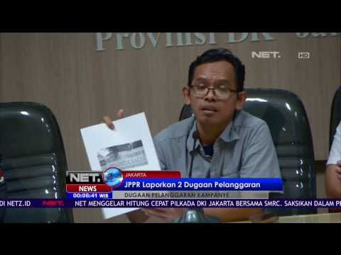 Laporan Temuan APK dan Dokumen Politik Uang Kepada BAWASLU - NET24