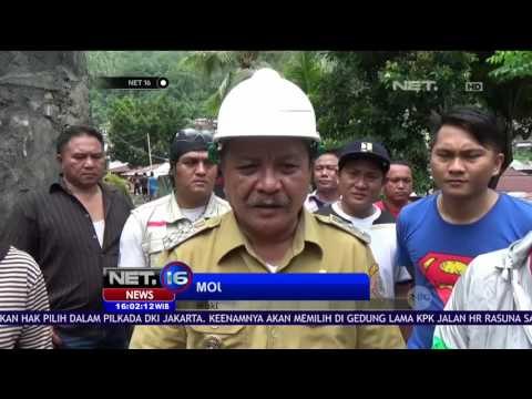 Banjir Kiriman Masih Terjang Kota Bitung Hingga Merusak Jalan - NET16