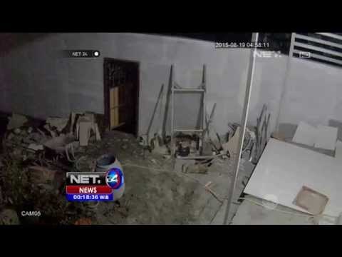 Terekam Kamera Pemantau, Aksi Buronan Pembobol Rumah Akhirnya Berakhir - NET24