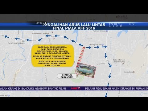Live Report Stadion Pakansari Ramai Penonton, Akses Masuk Hanya dari 2 Jalur - NET16