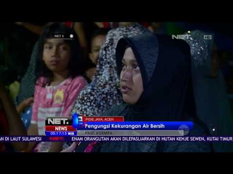 Para Pengungsi Korban Gempa Masih Kekurangan Air Bersih - NET5