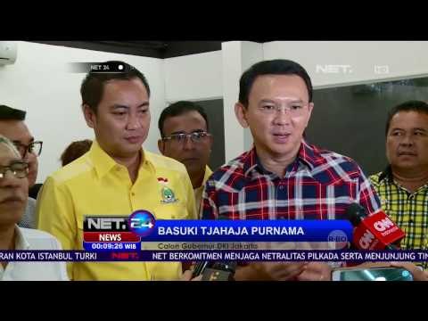 Ahok Gandeng Partai Golkar Rencanakan Kampanye - NET24