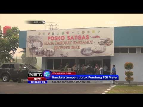Kabut Asap Masih Menyelimuti Riau Kualitas Udara Berbahaya - NET12