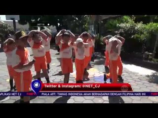 Siswa Selamatkan Diri Dari Gempa Bumi - NET 10