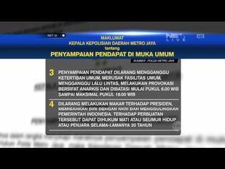 4 Poin Maklumat Kapolda Metro Jaya - NET24