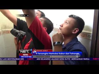 4 Tahanan Narkoba di Asahan Kabur - NET24