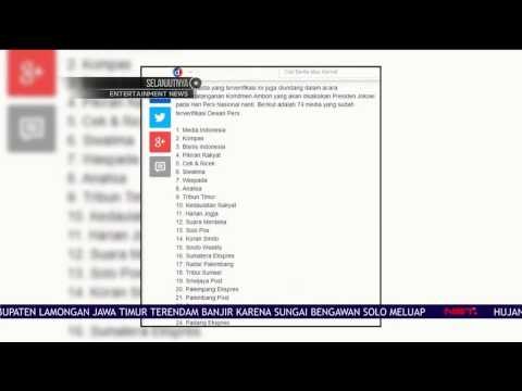 Dewan Pers Verifikasi 74 Media Massa di Indonesia - NET16