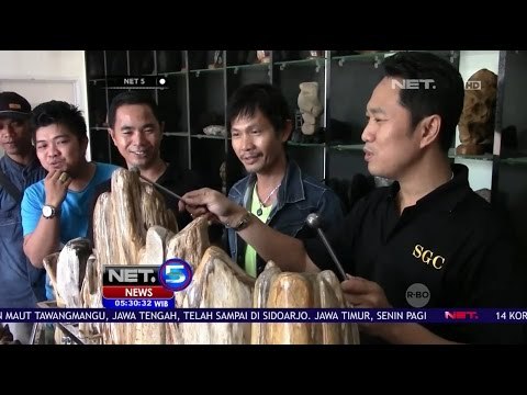 Kreasi Alat Musik Kolintang dari Batu Fosil - NET5