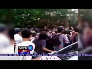 Pelaku Pencurian Sepeda Motor di Universitas Lampung Dihakimi Masa - NET 12