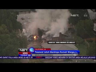 Pesawat Jenis Cessna 310 Jatuh di California - NET12